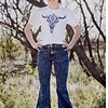 Navajo Free Spirit Bullskull Tee