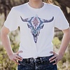 Navajo Free Spirit Bullskull Tee