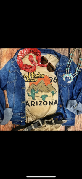 Western dream tee