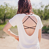 Open Back Tee --Two Styles--