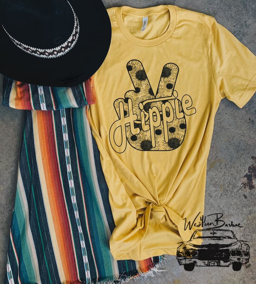 Hippie Sunflower Tee