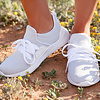 White out sneakers