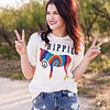 Distress Denim Shorts-- Blank Paige
