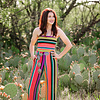 Rodeo Clown Neon Stripe Jumpsuit