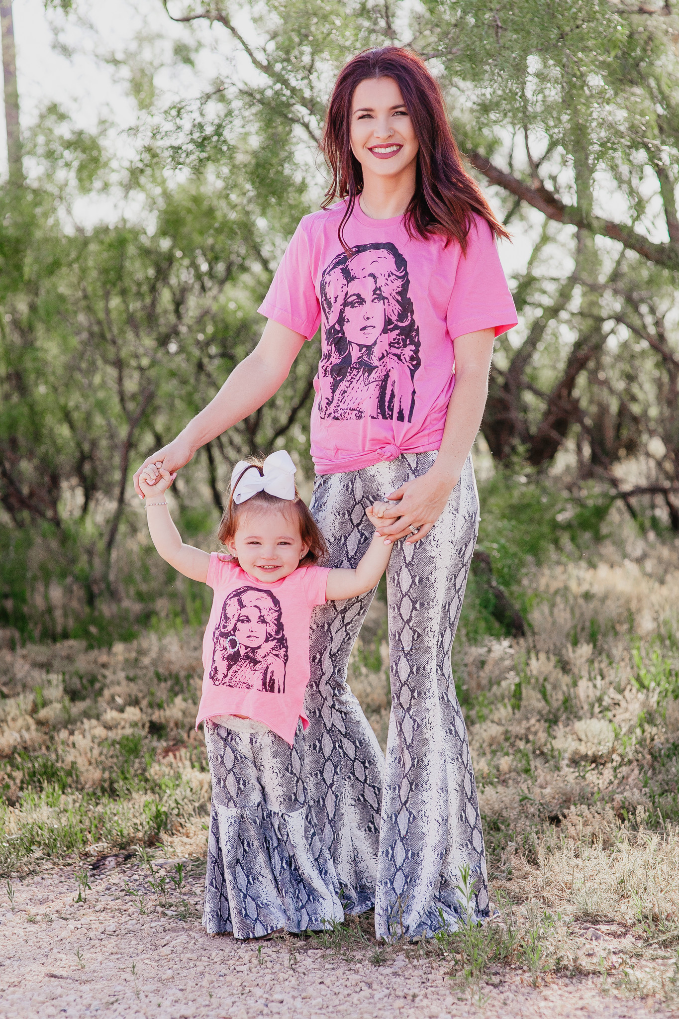 Snakeskin Bell Bottoms