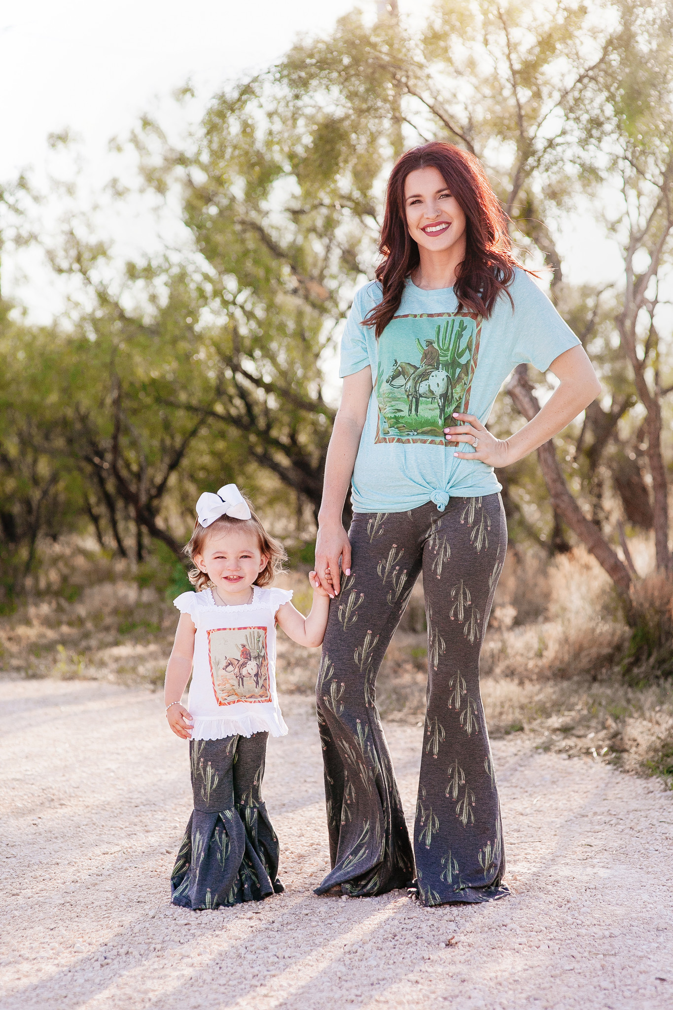 Cactus Bell Bottoms