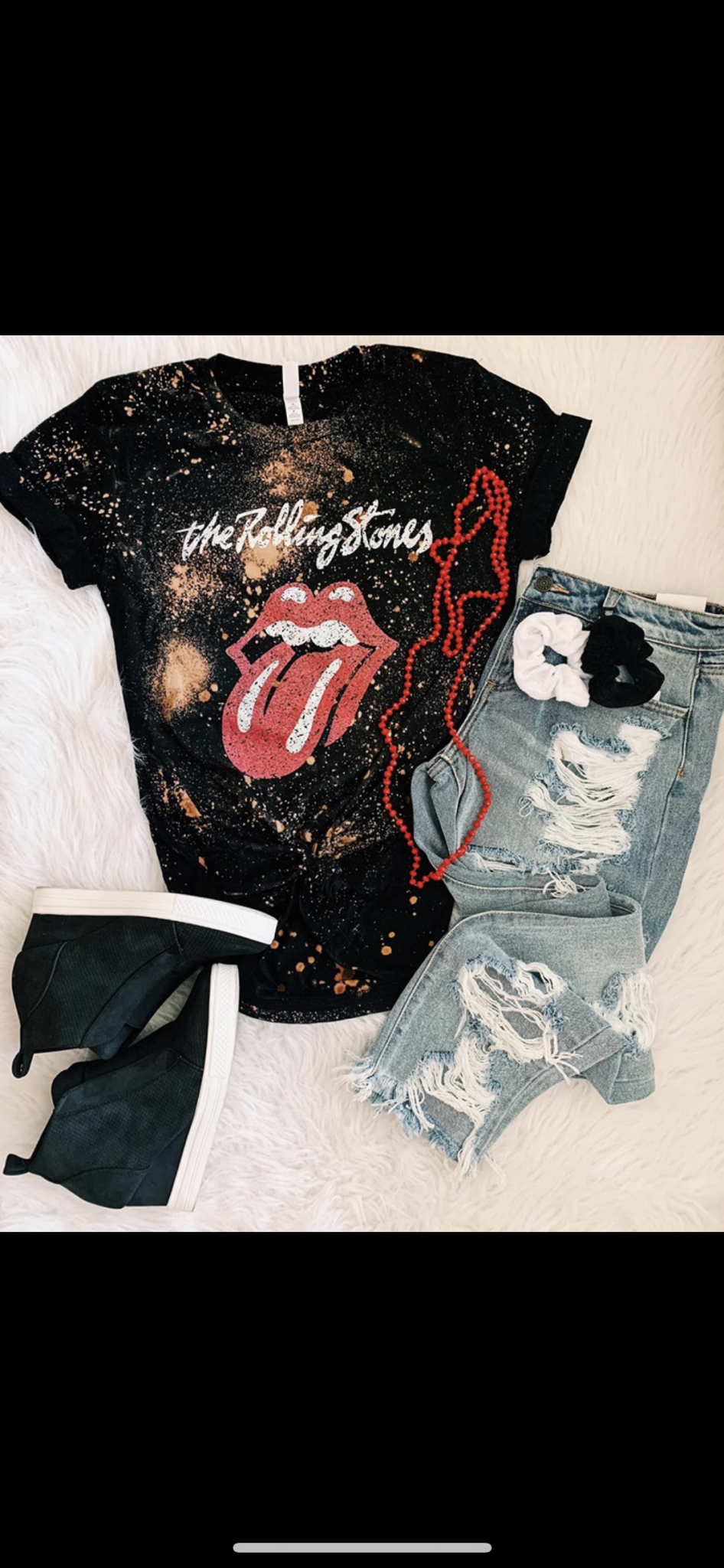 Rolling Stones Bleach Out Tee