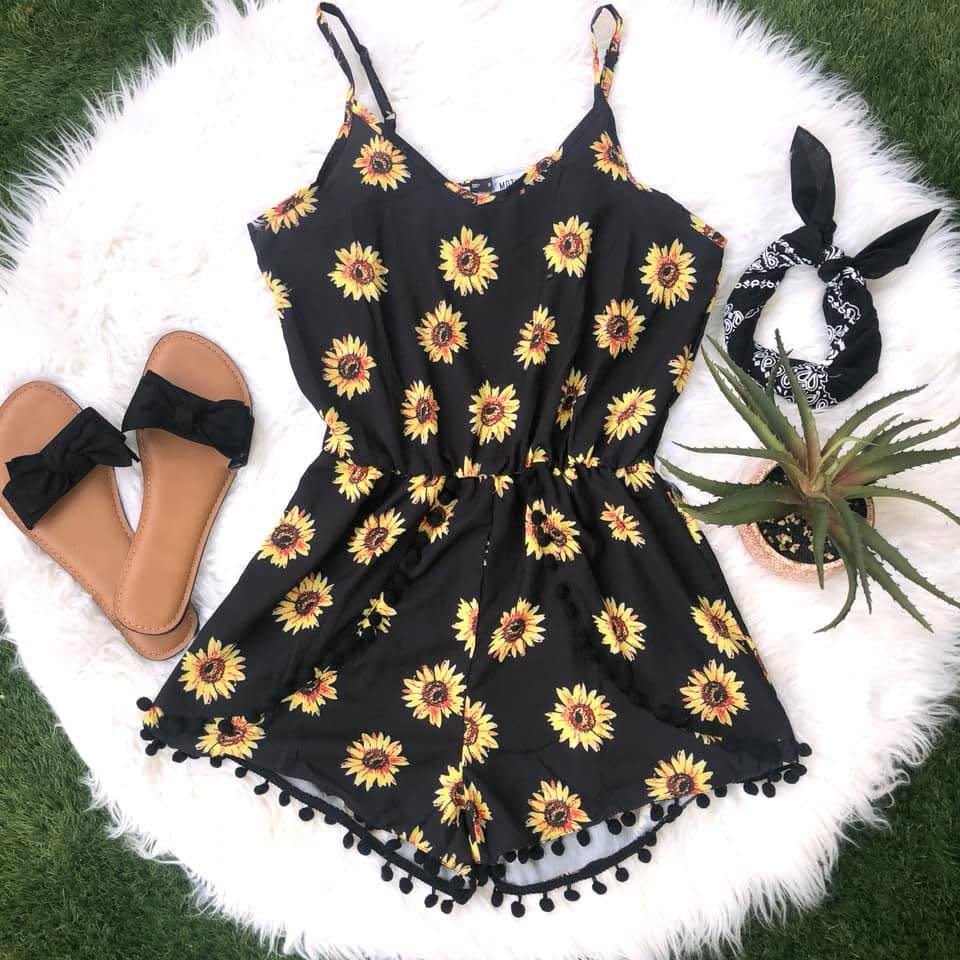 Sunflower Romper