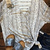 snake print cross top
