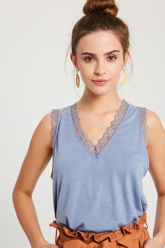 Basic Top w/ Lace
