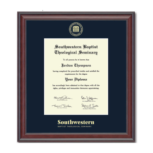 SWBTS Diploma Frame Studio SWBTS Diploma Frame Studio
