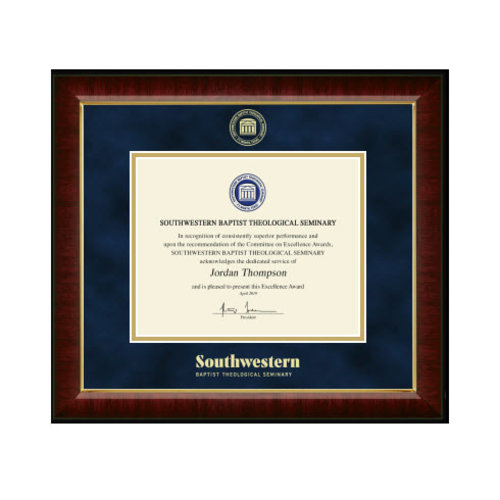SWBTS Certificate Frame SWBTS Certificate Frame