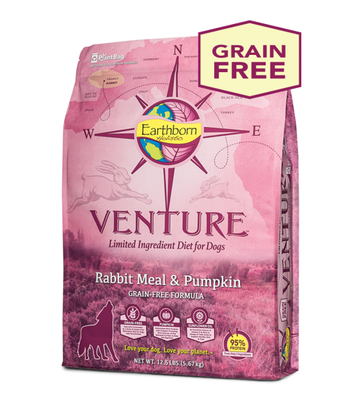 Earthborn Holistic Earthborn Venture Limited Ingredient Diet Rabbit Meal & Pumpkin 4lbs Product Image