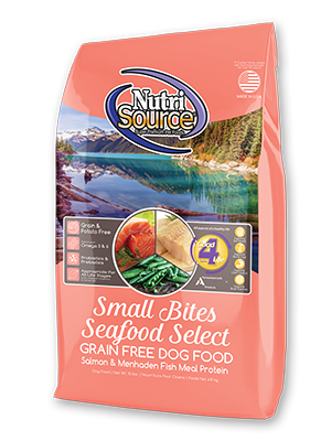 Nutrisource NutriSource Grain Free Small Bites Seafood Select Dry Dog 5lbs Product Image