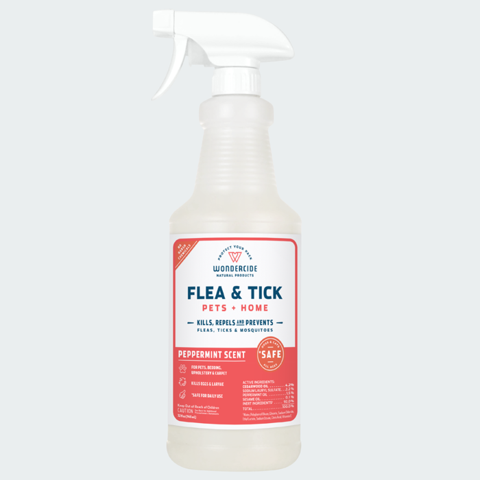 natural flea and tick spray