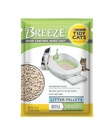 tidy cats breeze pellets 7lb