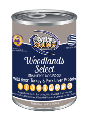 nutrisource woodlands select