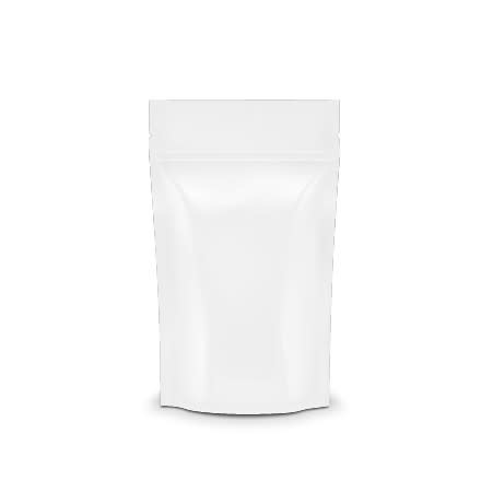 mylar bag matt white 1/2 oz 50pk