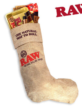 RAW Raw X-mas stocking.