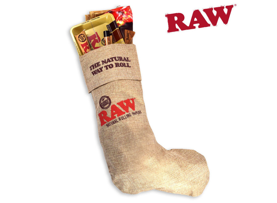 Raw X-mas stocking.