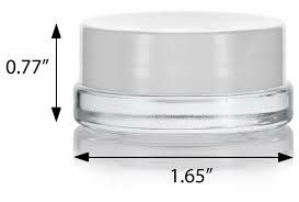 Container Thick Wall Glass 7 ml single