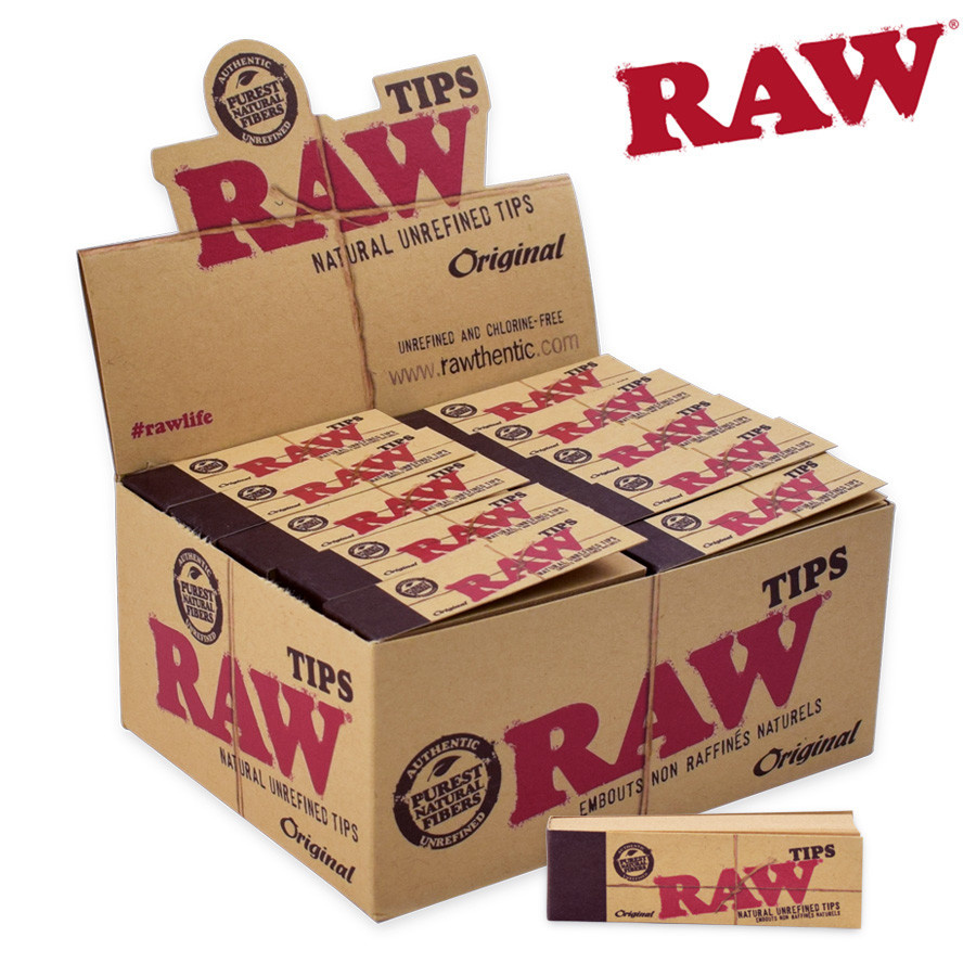 RAW RAW Unbleached Tips 50