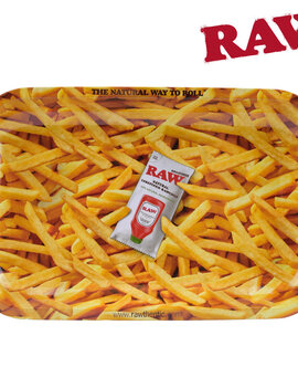 RAW Raw French Fries Rolling Tray Tin Small