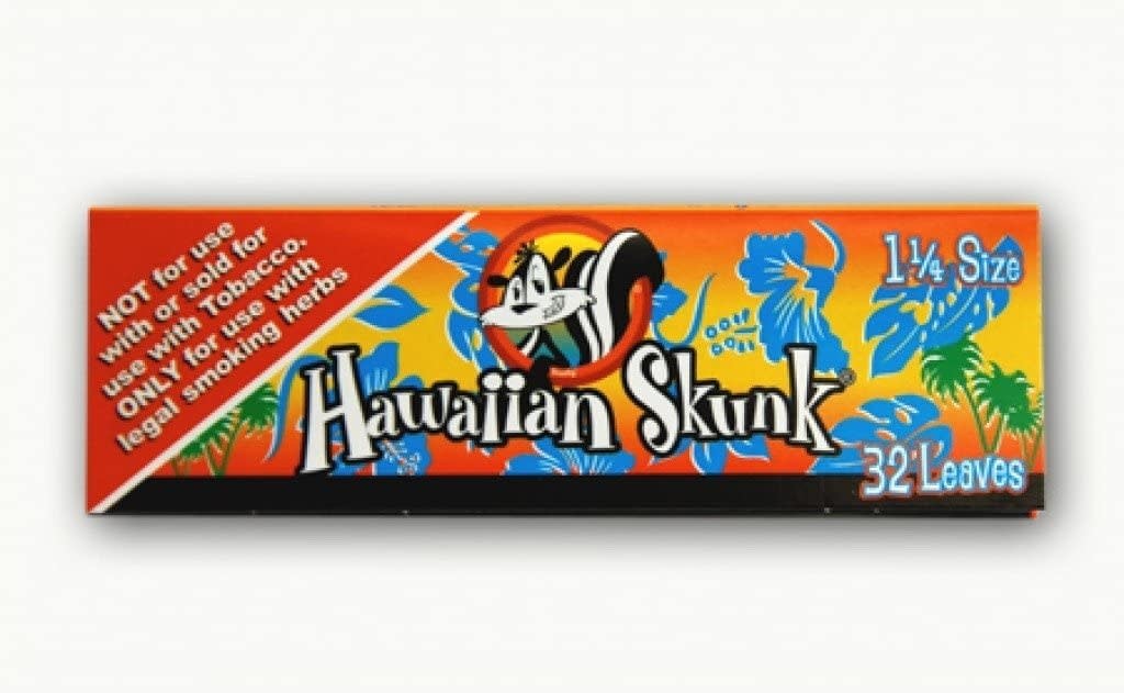 Skunk Skunk Brand Hawaiian Rolling Papers 1 1/4
