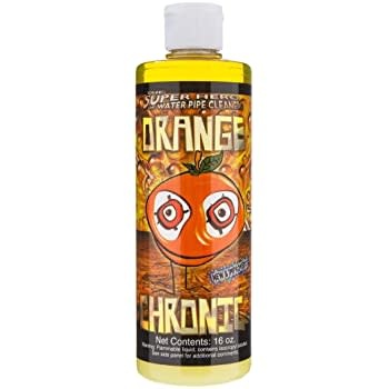 Chronic Orange Orange chronic pipe cleaner 16 oz glass formula