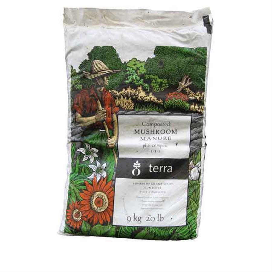 Terra Terra mushroom plus compost 20 lbs