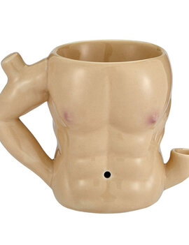 West Coast Gifts Ceramic Six Pack Mug Pipe