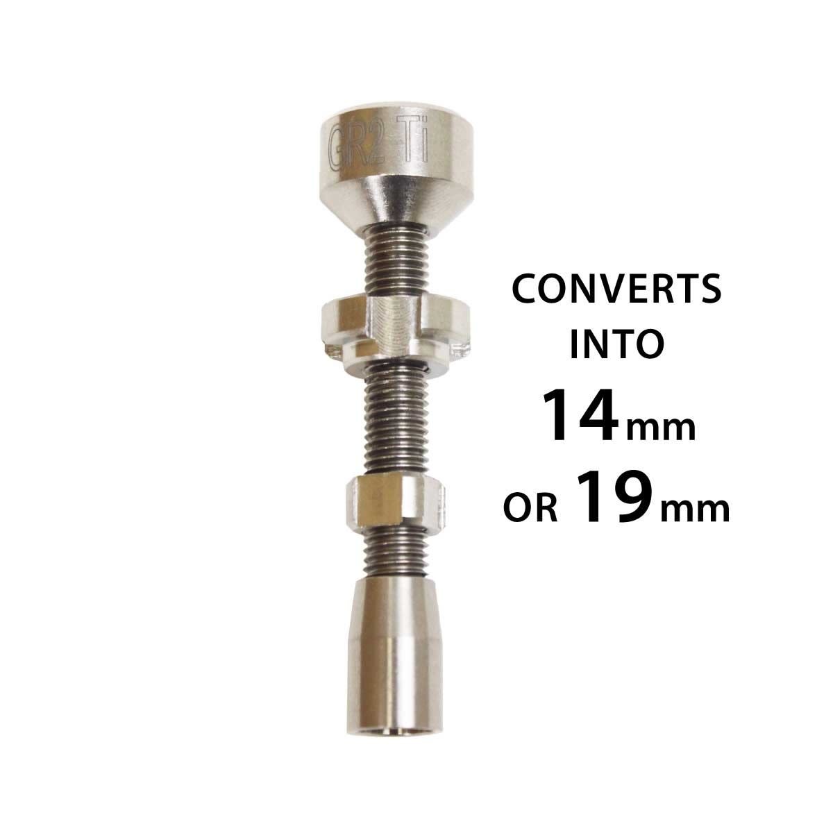 Titanium Nail 19mm or 14mm Adjustable