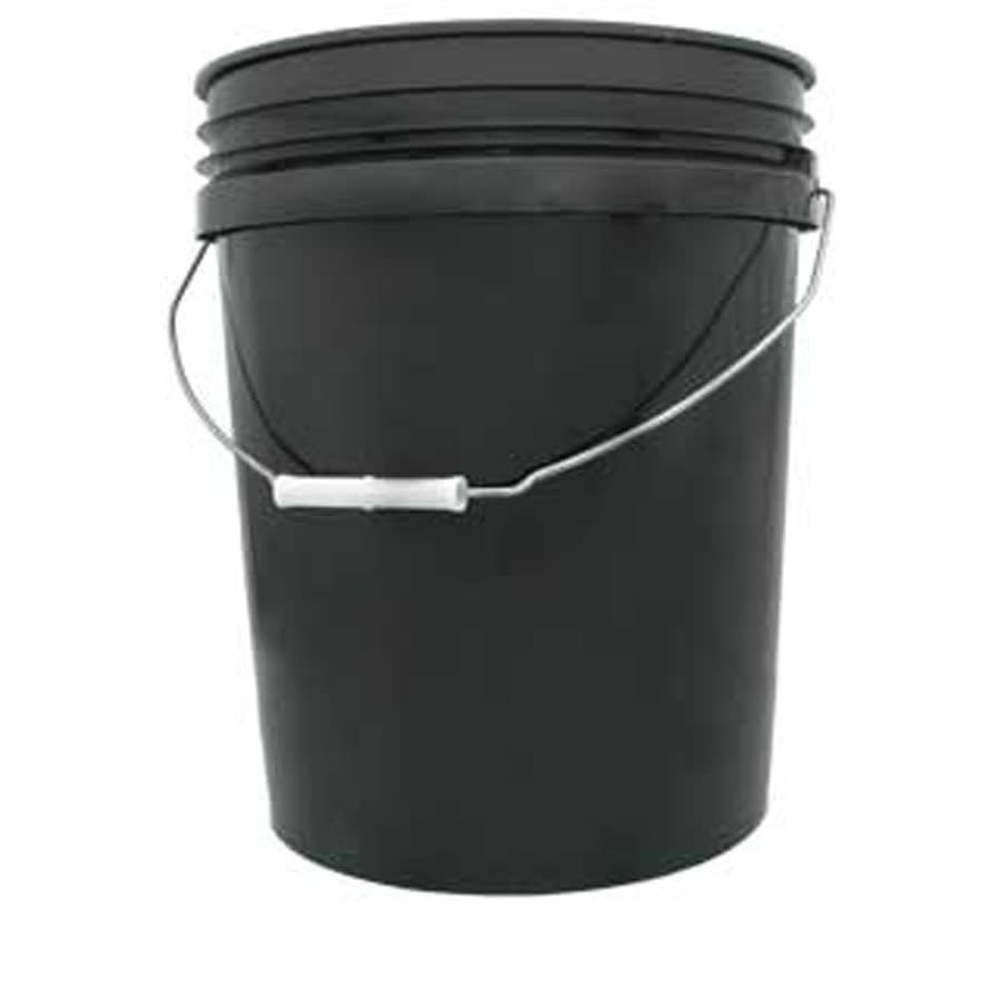 5 Gallon Black Bucket