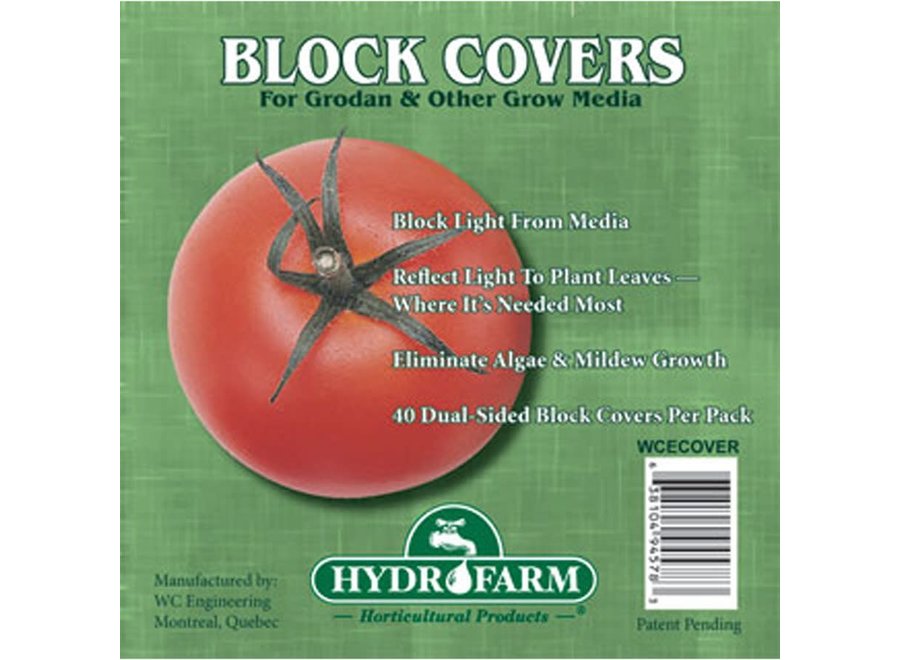 4" Rockwool Block Cover - 40 Pack