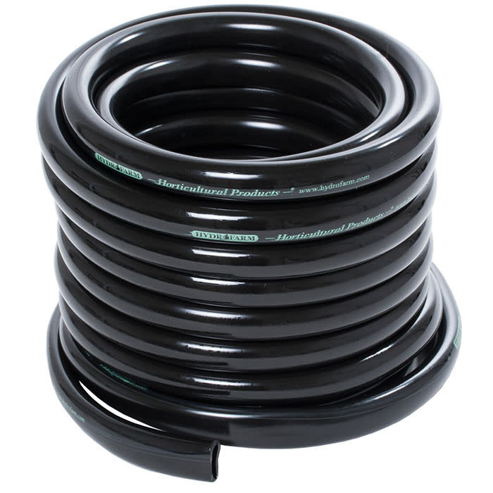 Active Aqua 1/2" Black vinyl tubing 25' roll