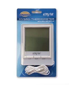 Active Air Indoor-Outdoor Thermometer with Hygrometer