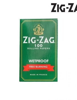 Zig Zag Zig Zag Green Free Burning Wet Proof