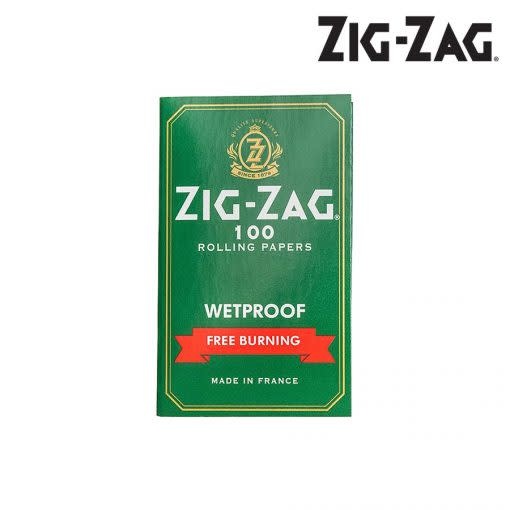 Zig Zag Zig Zag Green Free Burning Wet Proof