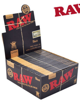 RAW Raw Black King Size Slim Rolling Papers