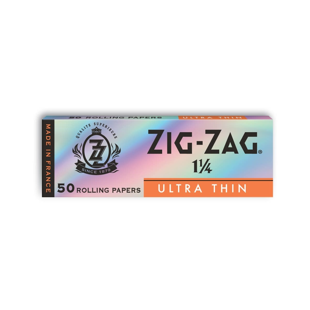 Zig Zag Zig Zag Ultra Thin Silver 1-1/4"
