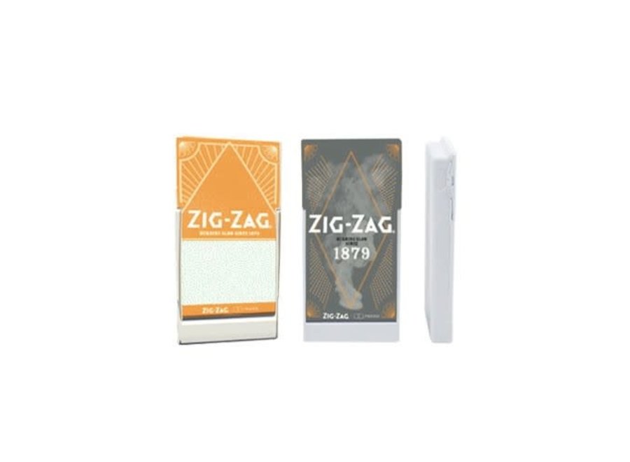 Zig Zag JPAQ White Case For 5 Pre-Rolls Box of 10 Cases