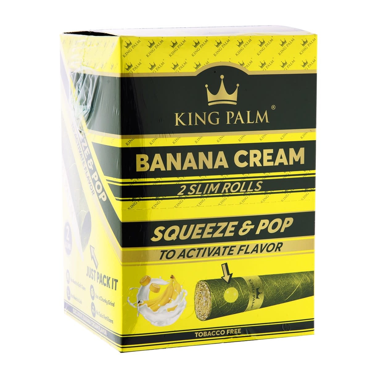 King Palm King Palm Banana Cream Slim 2 Pack