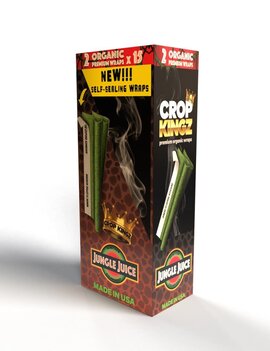 Crop Kingz Crop Kingz Jungle Juice Premium Organic Wraps 2 Pack