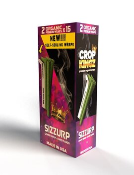 Crop Kingz Crop Kingz Sizzurp Premium Organic Wraps 2 Pack