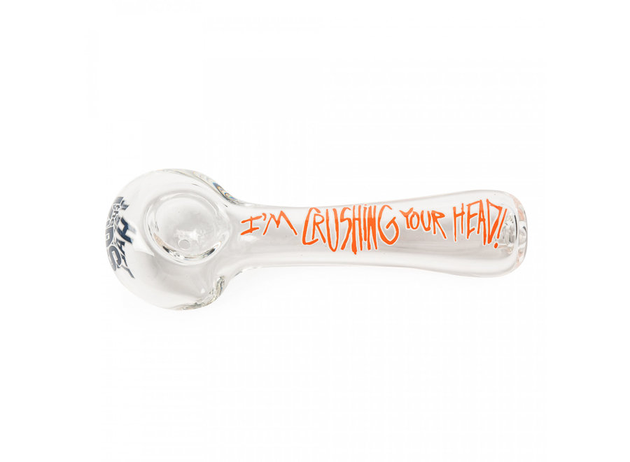 4.5" I'm Crushing Your Head Spoon Hand Pipe