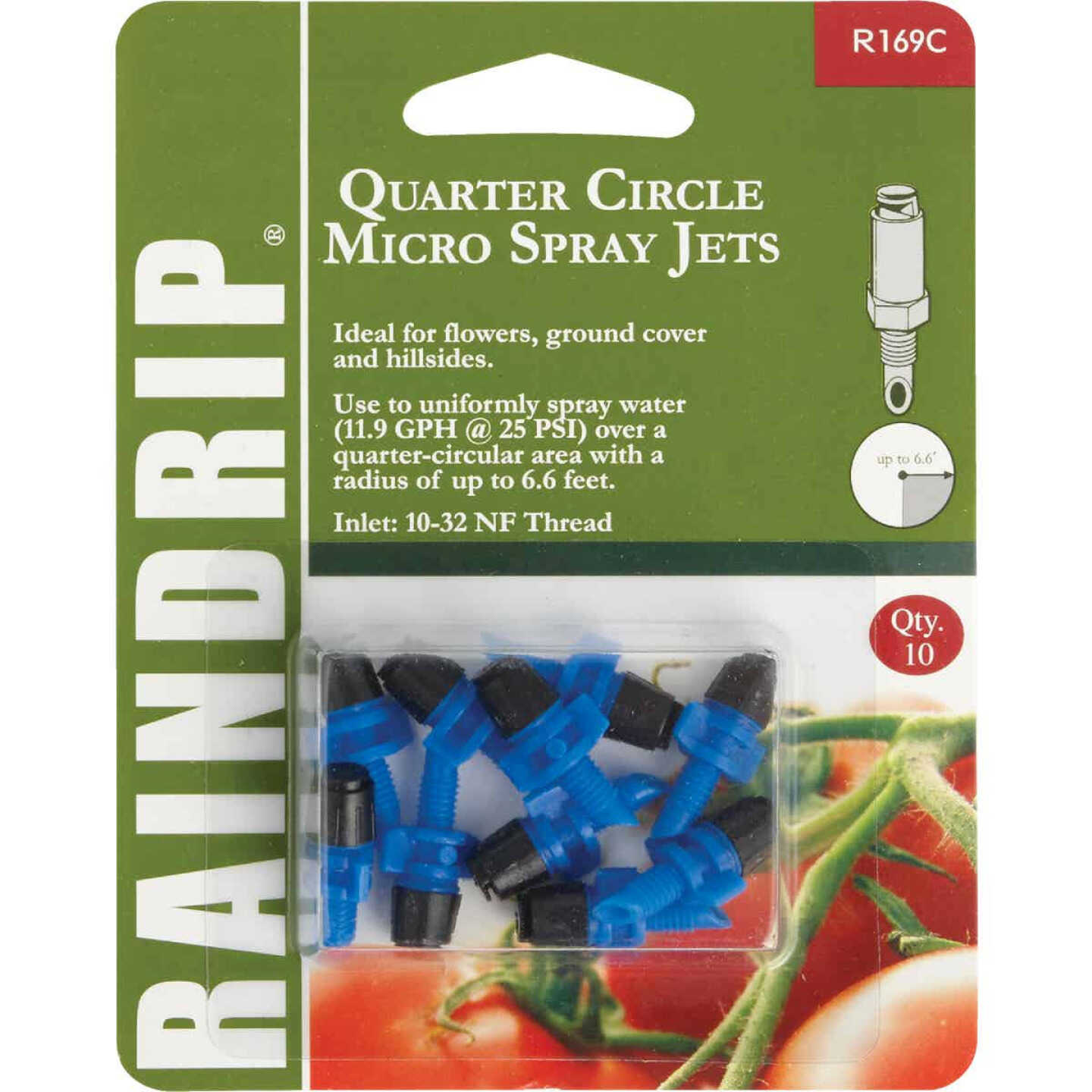 Quarter Circle Micro spray jet 10 pk