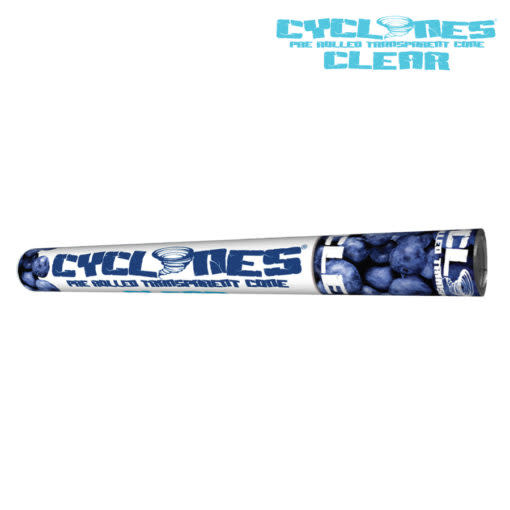 Cyclones Cyclones Blueberry Clear Cone 2pk