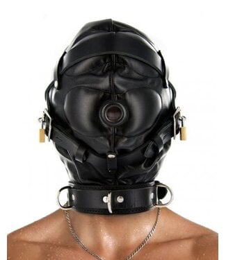 Strict Leather Total Sensory Deprivation Leather Hood