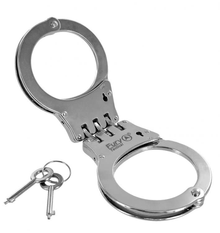 Double Locking Hinged Handcuffs Bondesque