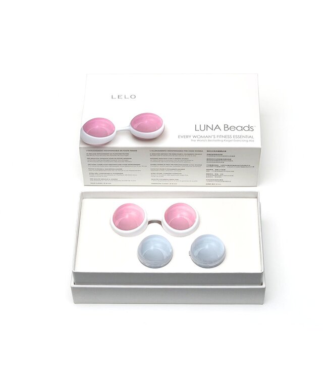 Lelo Luna Beads Pink & Blue